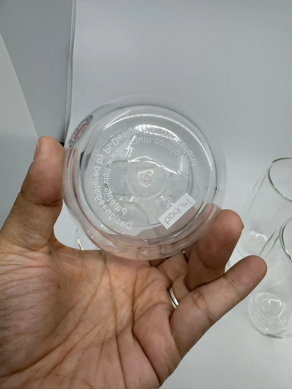 Bodum Pavina Double Wall Glass Tumblers 8 Pc